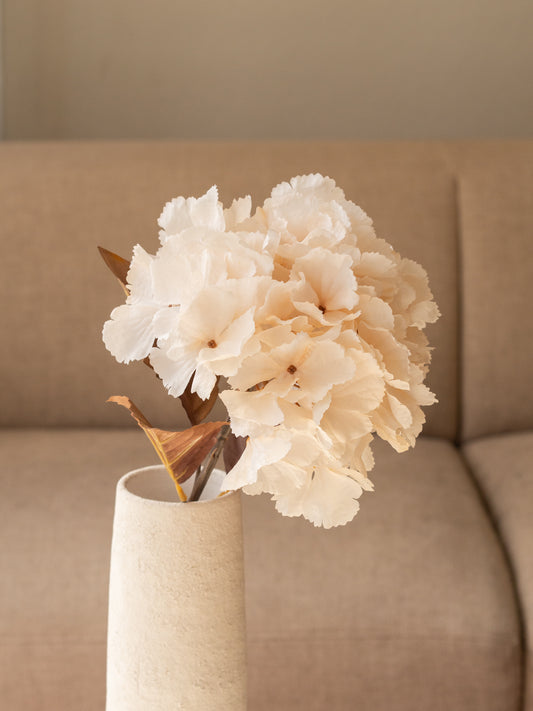 Hortensia 70cm off white