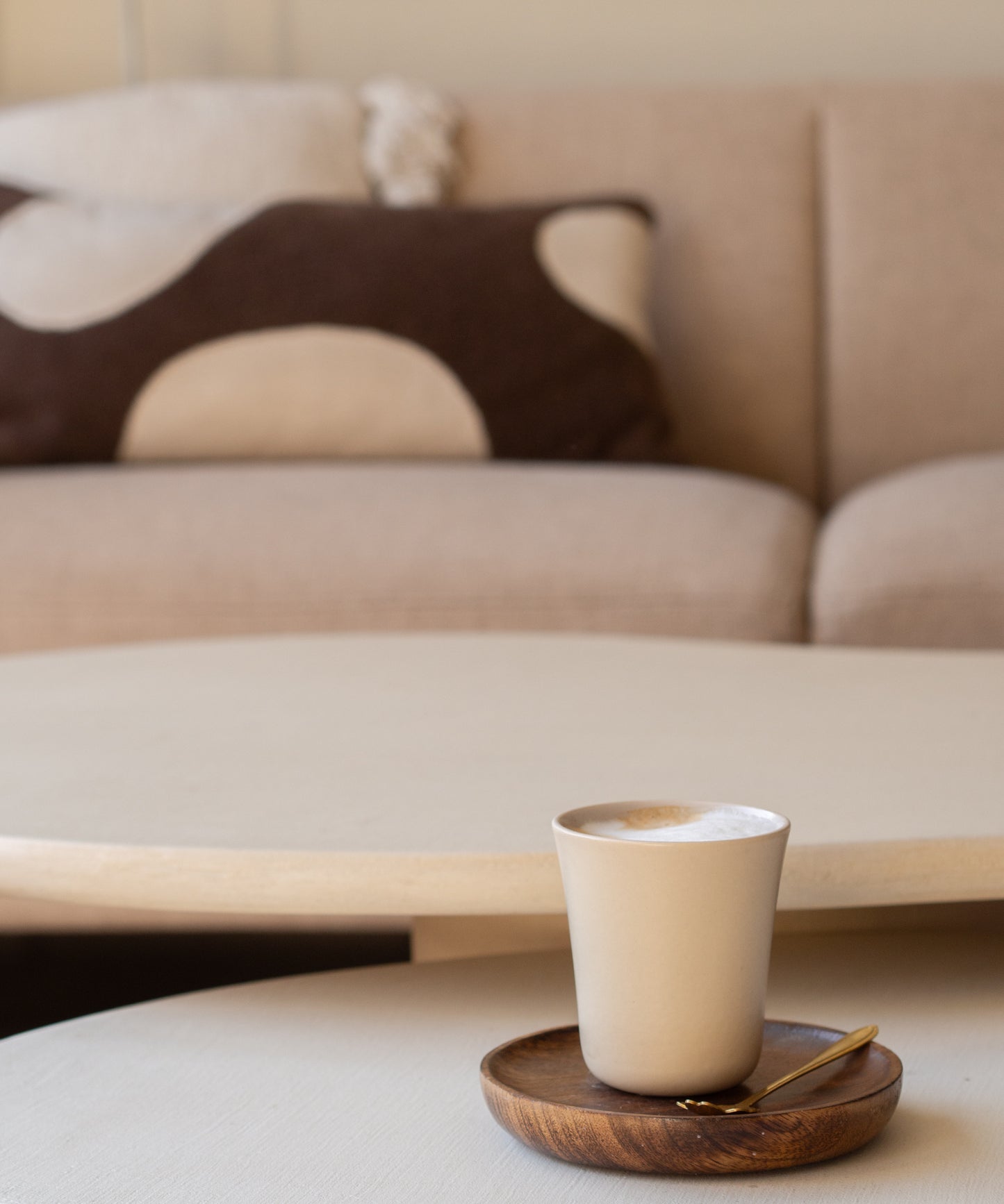 cappuccinomok 200ml 9x8cm Japandi