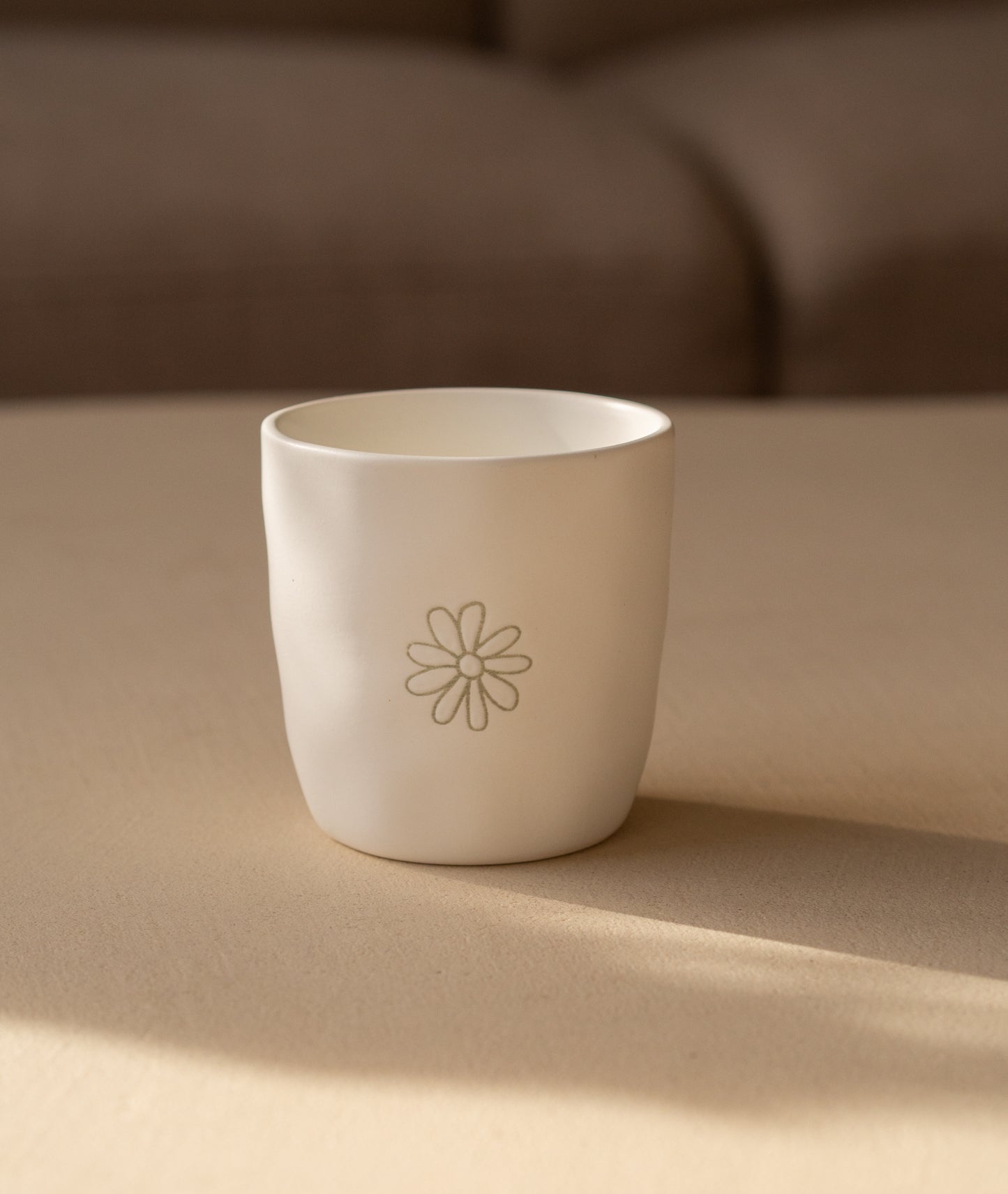 koffie mok madelief