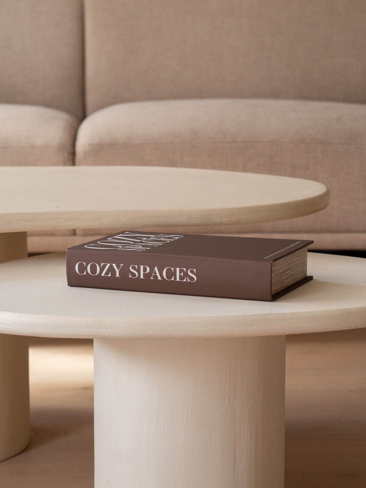 Opbergboek bruin cozy spaces