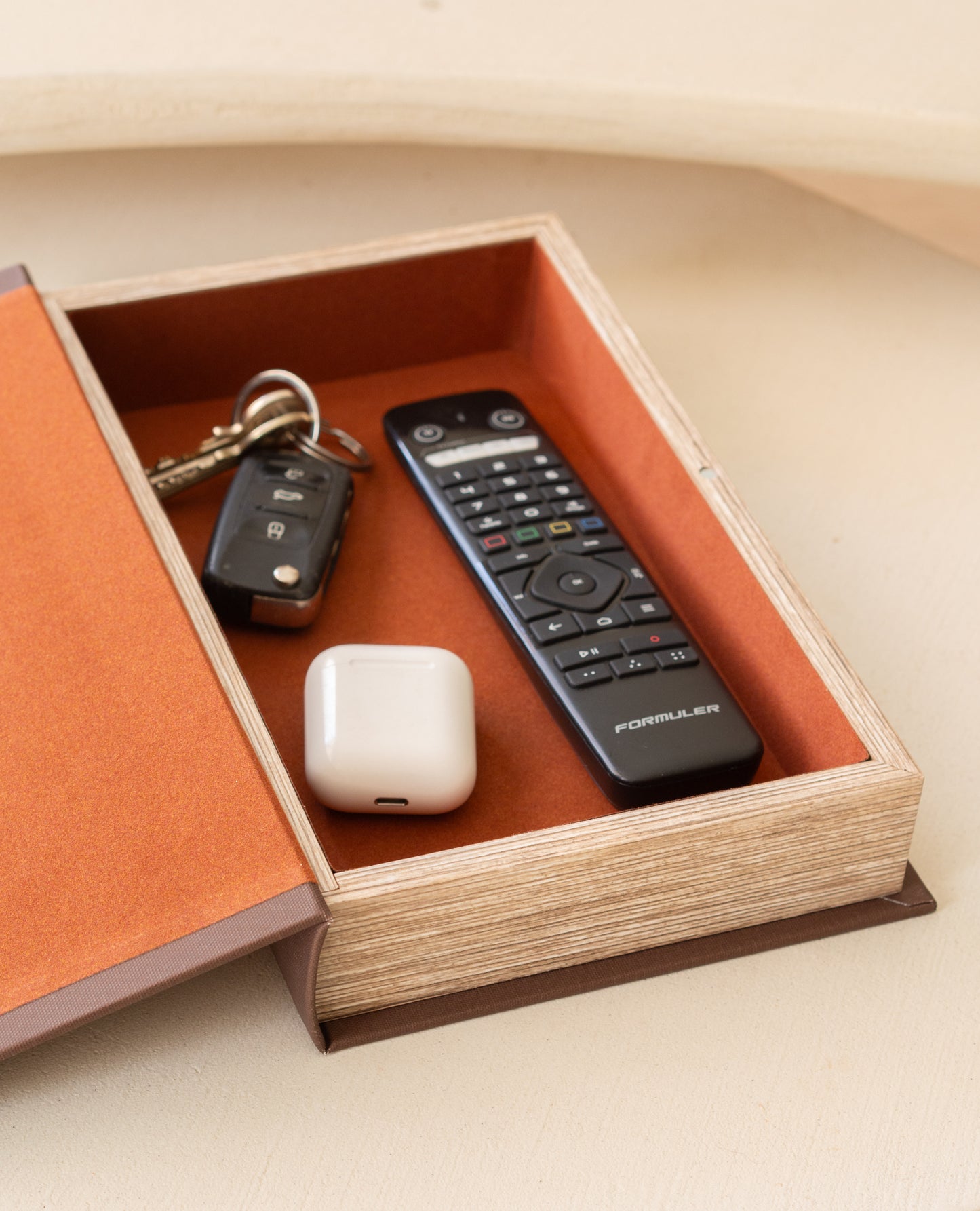 Opbergboek bruin cozy spaces