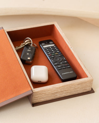 Opbergboek bruin cozy spaces