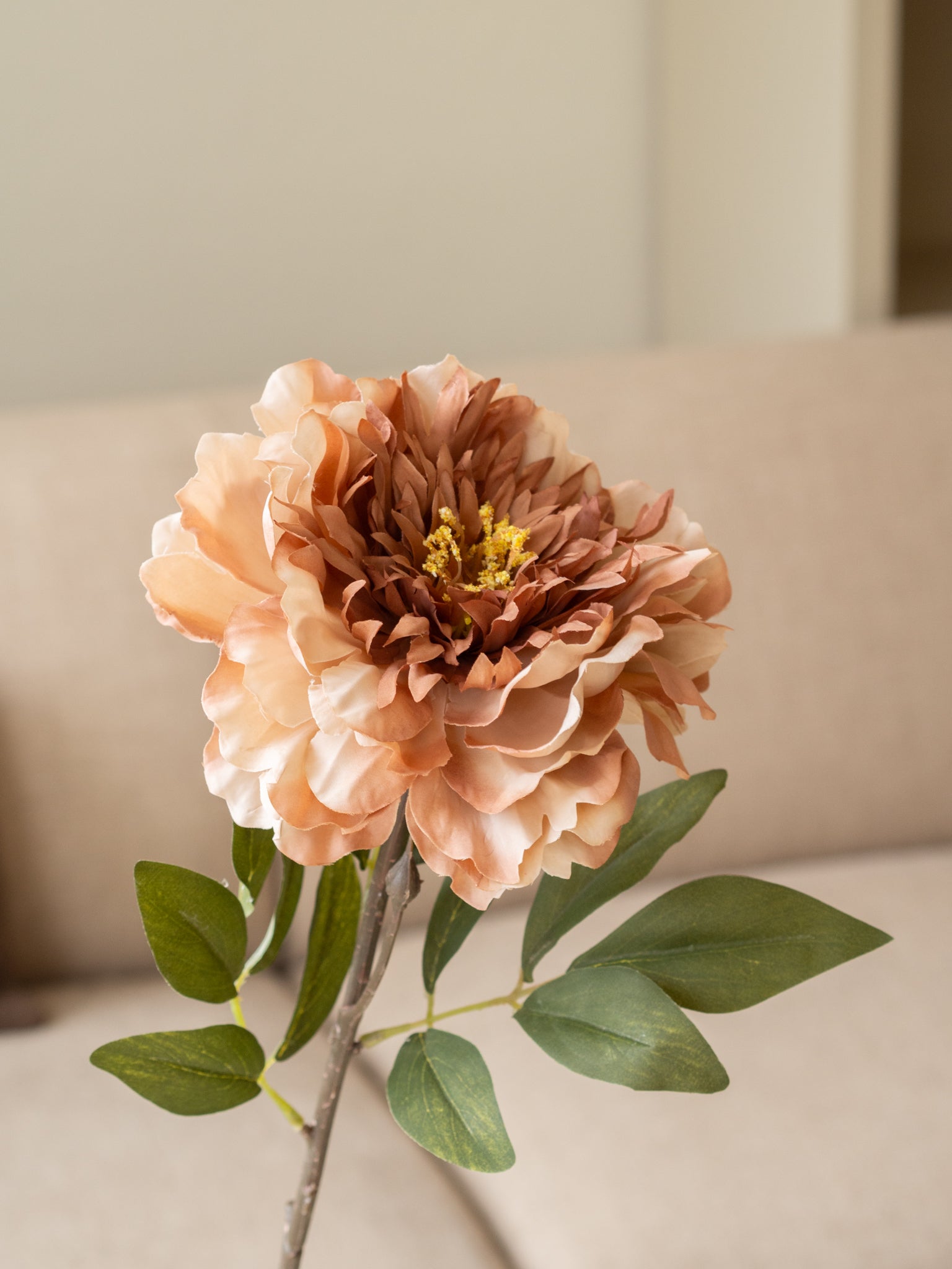 zijden bloem pioenroos