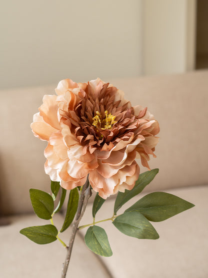 zijden bloem pioenroos