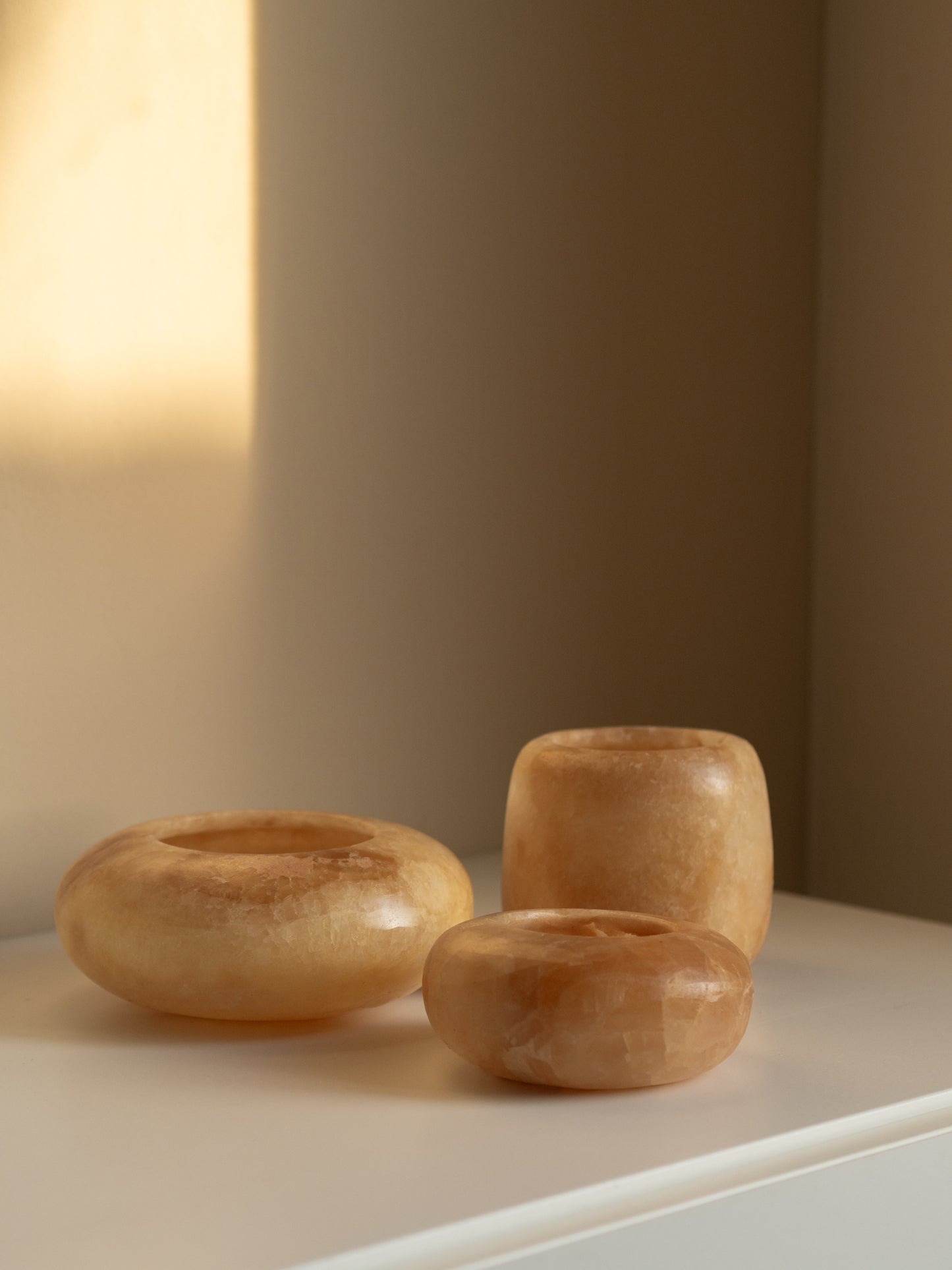 Alabasters | Waxinelichthouders