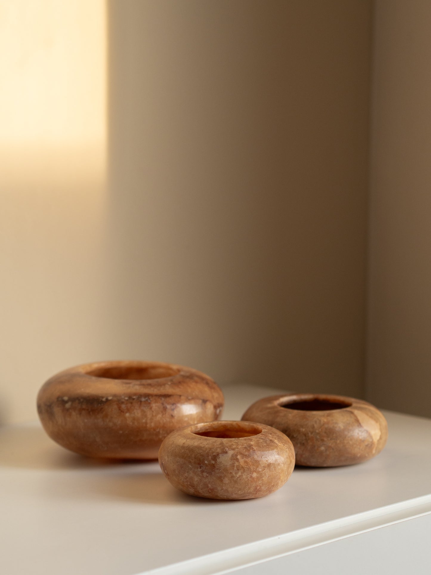 Alabasters | Waxinelichthouders