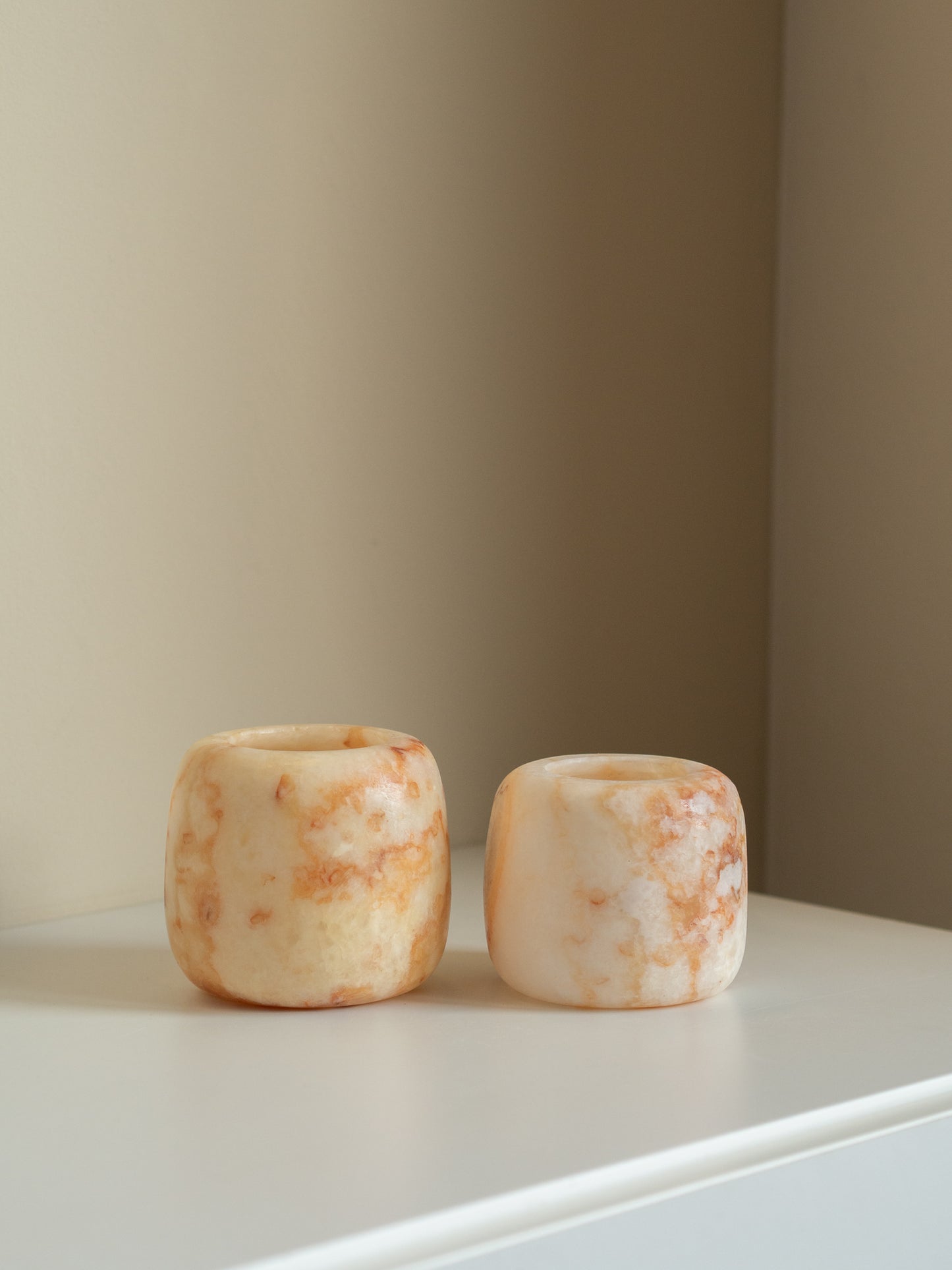 Alabasters | Waxinelichthouders