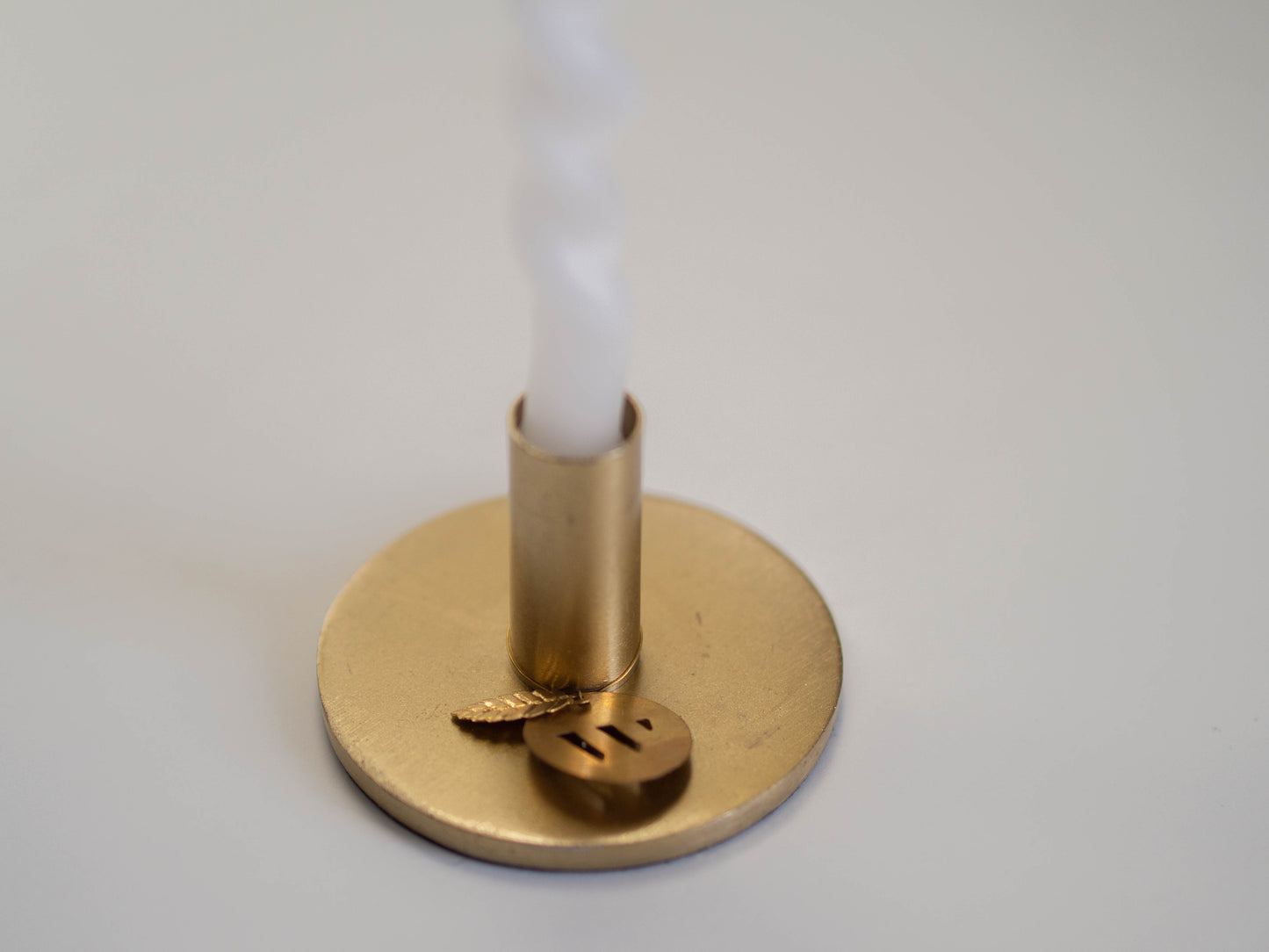 Kandelaar | Potloodkaars | Goud